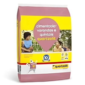 ARGAMASSA QUARTZOLIT VARANDAS E QUINTAIS 20KG