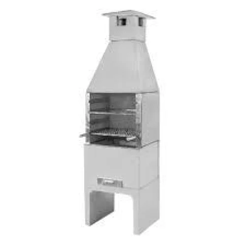 CHURRASQUEIRA PREMOLDADA C/GRELHA INOX 65CM